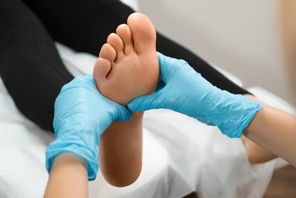 Examen podologique